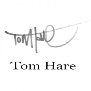 signature logo Tom Hare