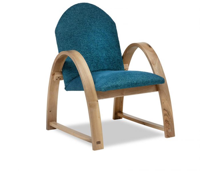 Fauteuil "Ellipse" Carson Paon