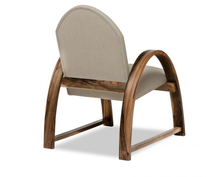 Fauteuil "Ellipse" Carson Paon