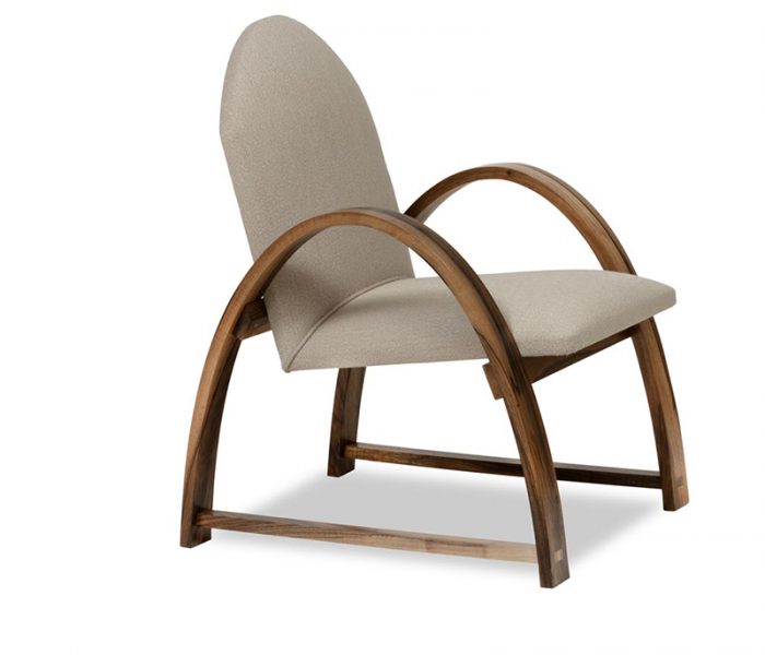 Meuble design Fauteuil -  Armchair "Ellipse" couleur crème