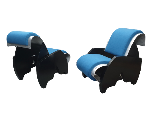 Upcycling Andrew Hemus - "Fauteuil A" 