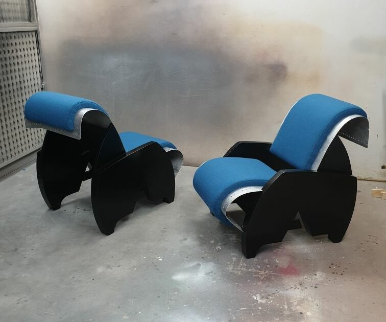 Upcycling Andrew Hemus - "Fauteuil A"